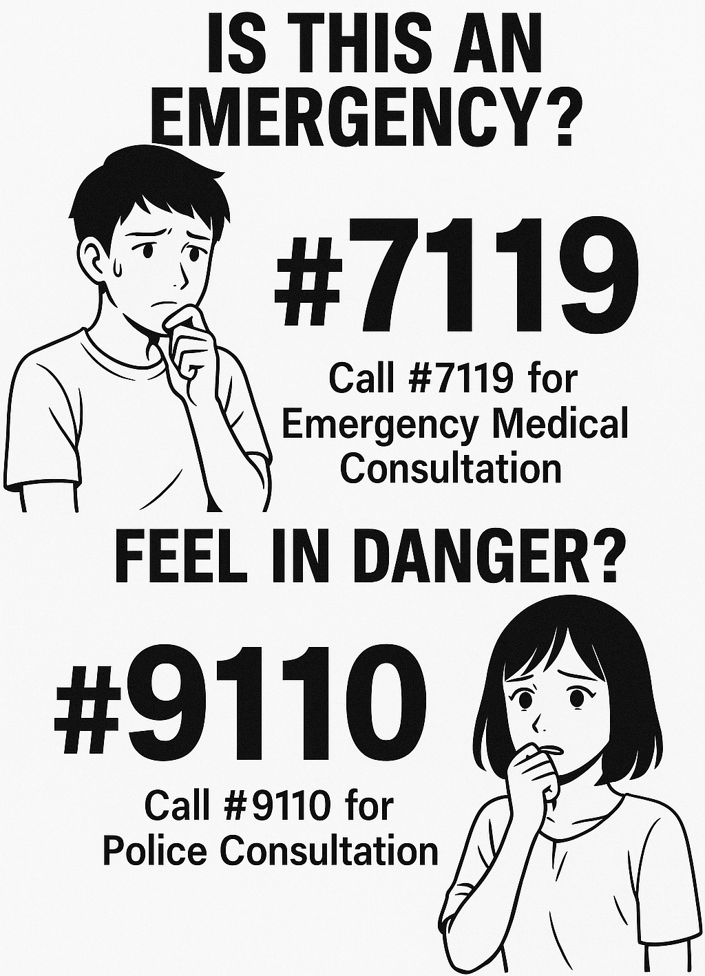 IS THIS AN EMERGENCY?