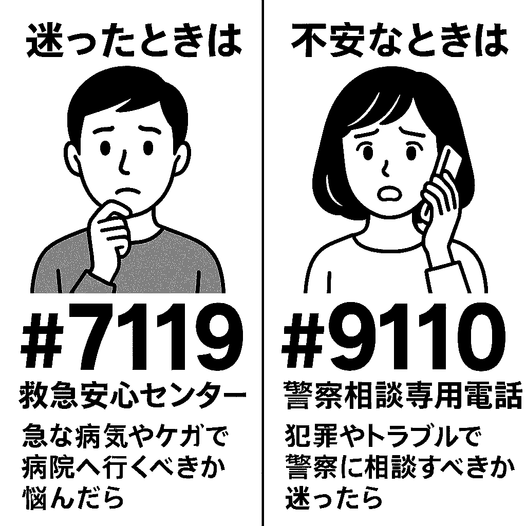 困った時は/不安なときは