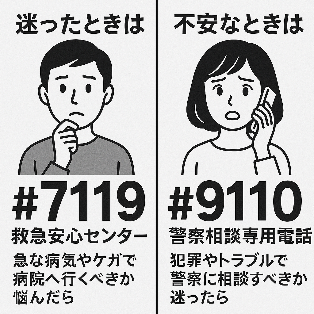 困った時は/不安なときは